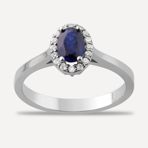 Oval Sapphire Rings