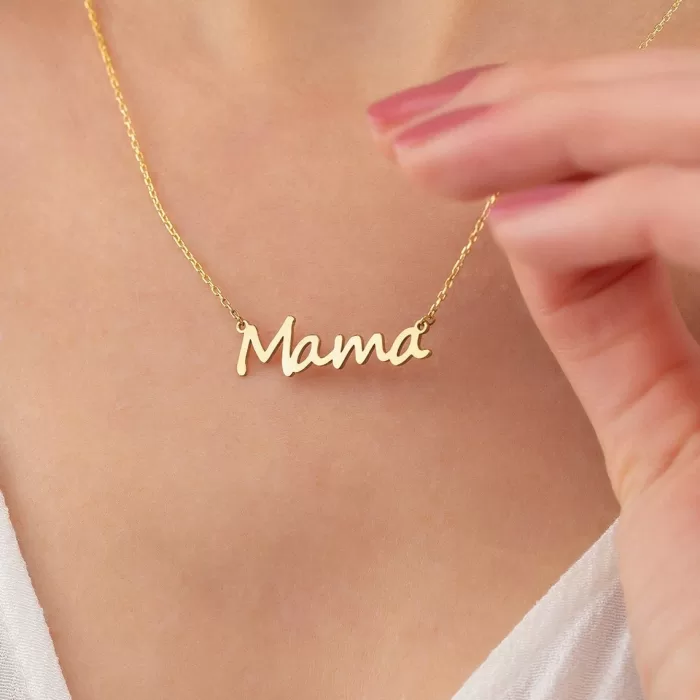 Handmade Mama Necklace