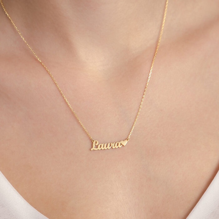 Heart Name Necklace