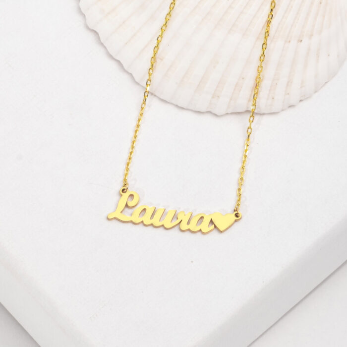 Heart Name Necklace