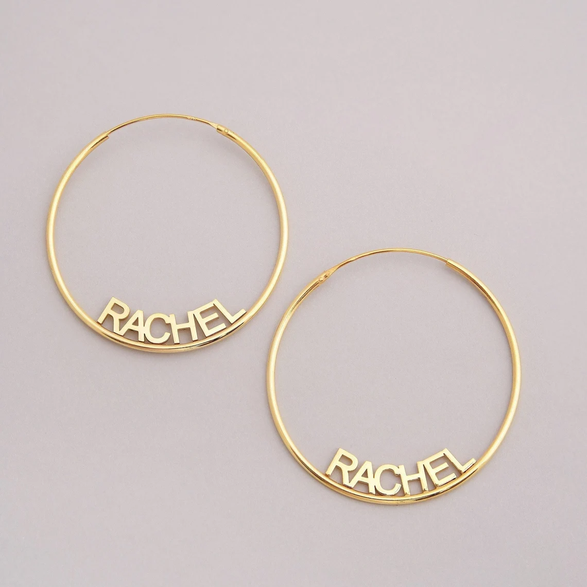 Sterling Silver Name Earring